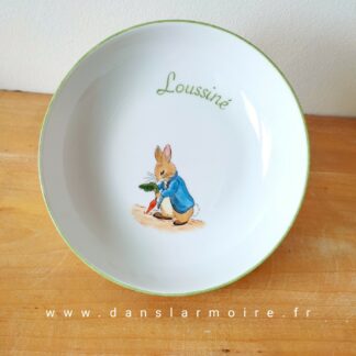 Assiette Dessin + Prénom