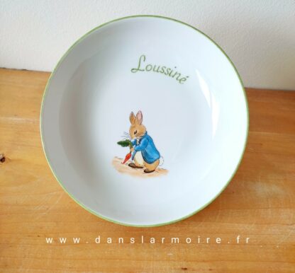 Assiette Dessin + Prénom