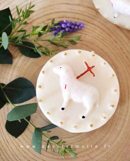 Bougie Agnus Dei - lot de 2 pièces – Image 2
