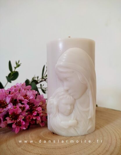 Bougie Vierge à l'Enfant