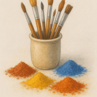 Stage découverte - peinture sur porcelaine - dès 12 ans - VACANCES DE LA TOUSSAINT