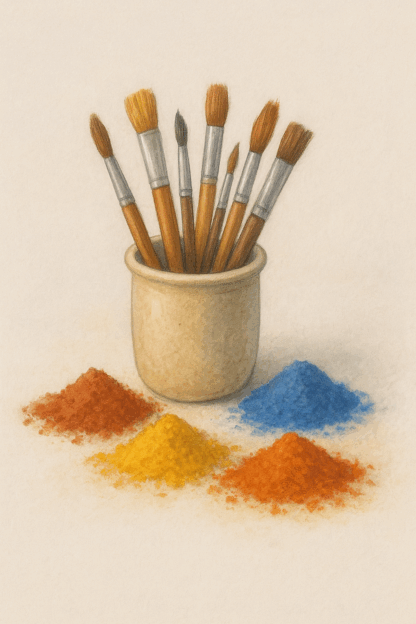 Atelier découverte – Peinture sur porcelaine - dès 12 ans - PERIODE SCOLAIRE